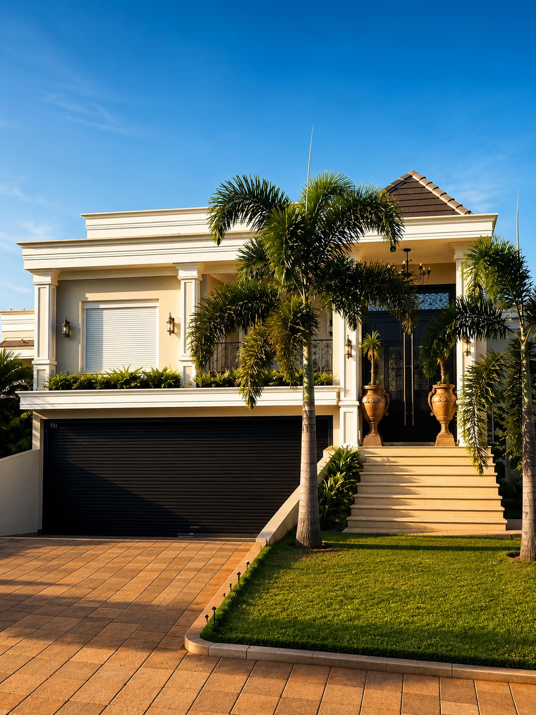 Residência com esquadrias e vidros instalados pela Vidropar Assis